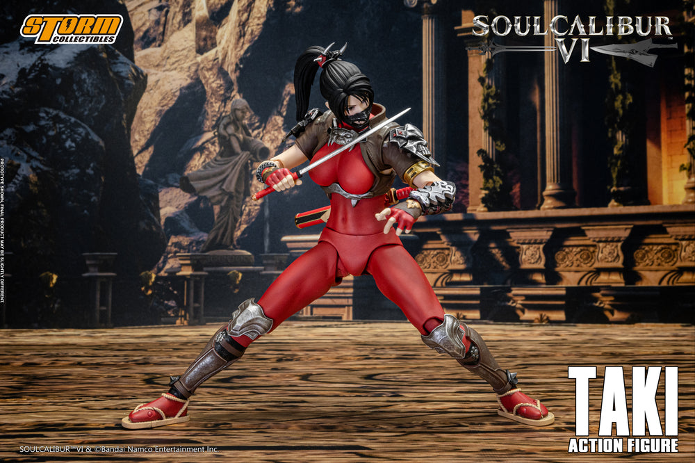 SOULCALIBUR VI - TAKI ACTION FIGURE SOULCALIBUR VI | アクションフィギュア 多喜