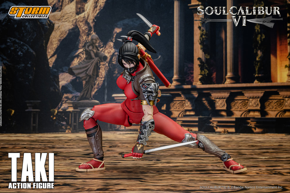 SOULCALIBUR VI - TAKI ACTION FIGURE SOULCALIBUR VI | アクションフィギュア 多喜