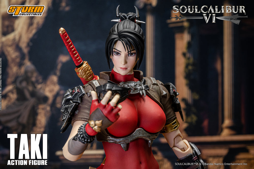 SOULCALIBUR VI - TAKI ACTION FIGURE SOULCALIBUR VI | アクションフィギュア 多喜