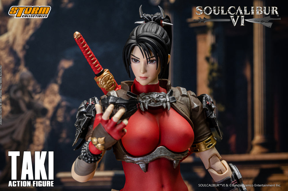 SOULCALIBUR VI - TAKI ACTION FIGURE SOULCALIBUR VI | アクションフィギュア 多喜