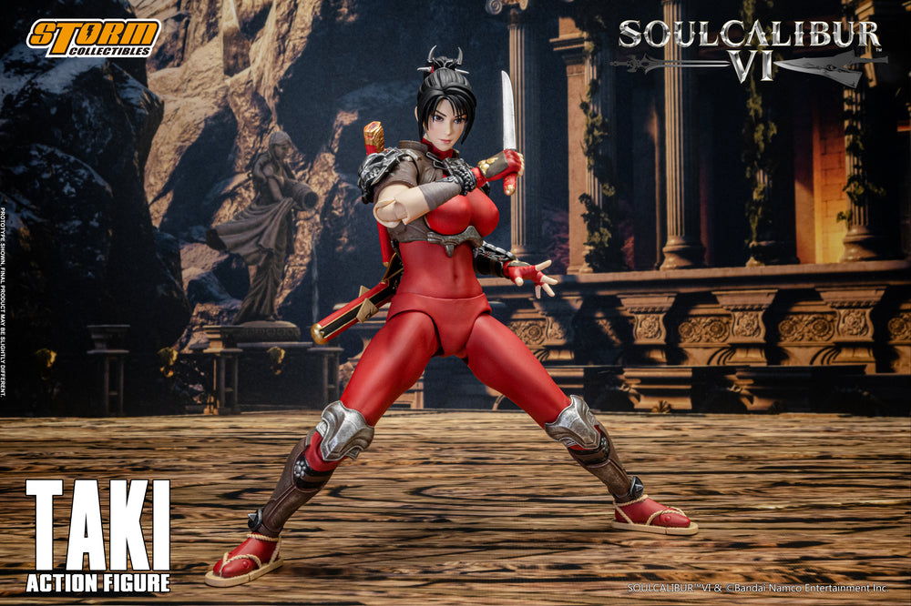 SOULCALIBUR VI - TAKI ACTION FIGURE SOULCALIBUR VI | アクションフィギュア 多喜