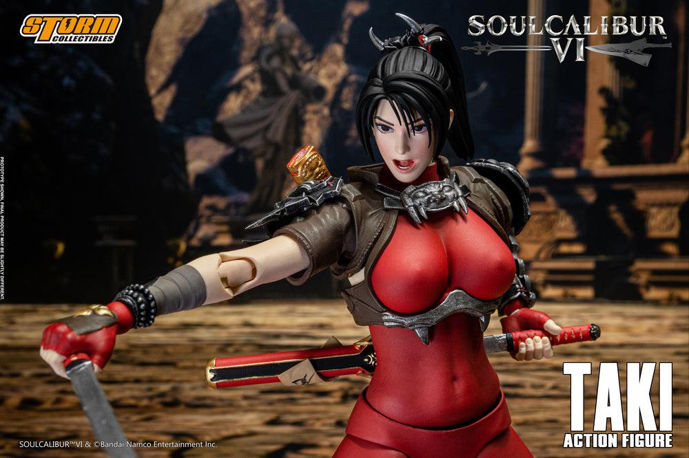 SOULCALIBUR VI - TAKI ACTION FIGURE SOULCALIBUR VI | アクションフィギュア 多喜