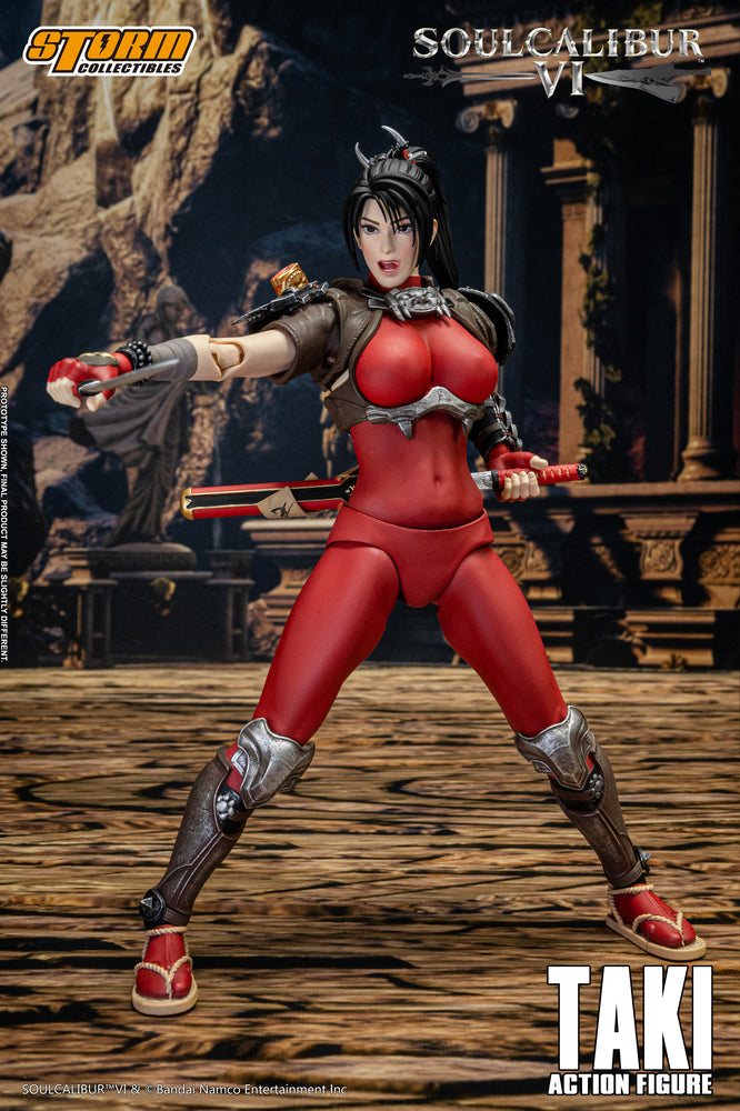 SOULCALIBUR VI - TAKI ACTION FIGURE SOULCALIBUR VI | アクションフィギュア 多喜