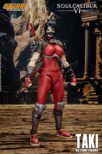 SOULCALIBUR VI - TAKI ACTION FIGURE SOULCALIBUR VI | アクションフィギュア 多喜
