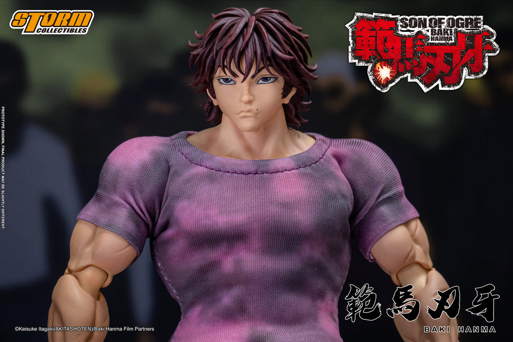 BAKI HANMA: SON OF OGRE - BAKI HANMA ACTION FIGURE | 『範馬刃牙』 アクションフィギュア 範馬刃牙