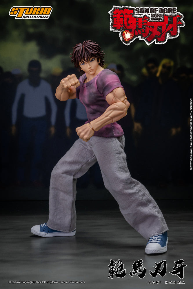 BAKI HANMA: SON OF OGRE - BAKI HANMA ACTION FIGURE | 『範馬刃牙』 アクションフィギュア 範馬刃牙