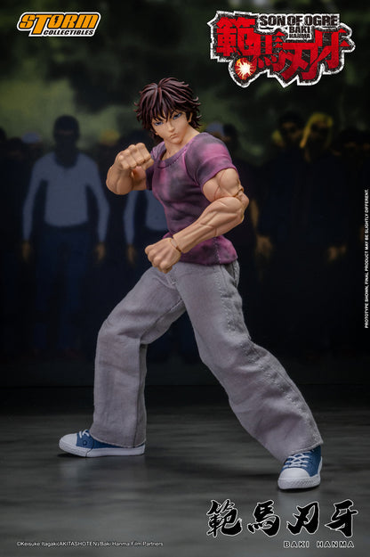 BAKI HANMA: SON OF OGRE - BAKI HANMA ACTION FIGURE | 『範馬刃牙』 アクションフィギュア 範馬刃牙