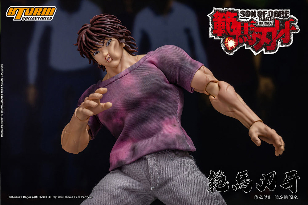 BAKI HANMA: SON OF OGRE - BAKI HANMA ACTION FIGURE | 『範馬刃牙』 アクションフィギュア 範馬刃牙