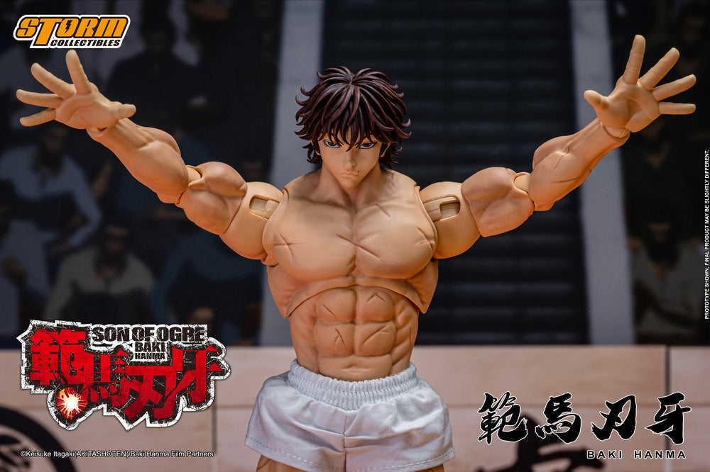 BAKI HANMA: SON OF OGRE - BAKI HANMA ACTION FIGURE | 『範馬刃牙』 アクションフィギュア 範馬刃牙