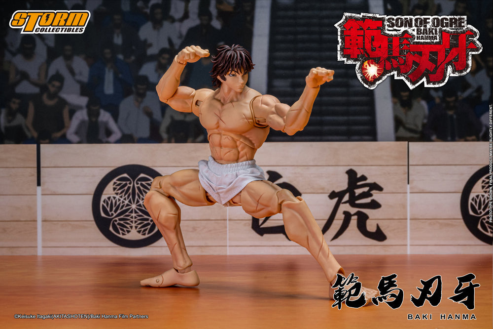 BAKI HANMA: SON OF OGRE - BAKI HANMA ACTION FIGURE | 『範馬刃牙』 アクションフィギュア 範馬刃牙