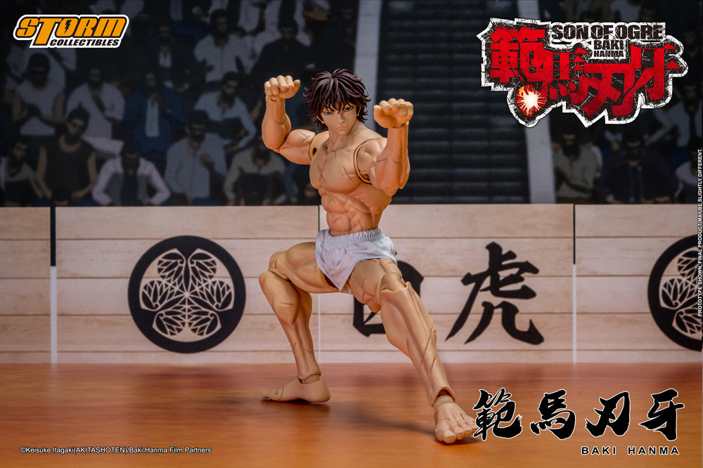 BAKI HANMA: SON OF OGRE - BAKI HANMA ACTION FIGURE | 『範馬刃牙』 アクションフィギュア 範馬刃牙