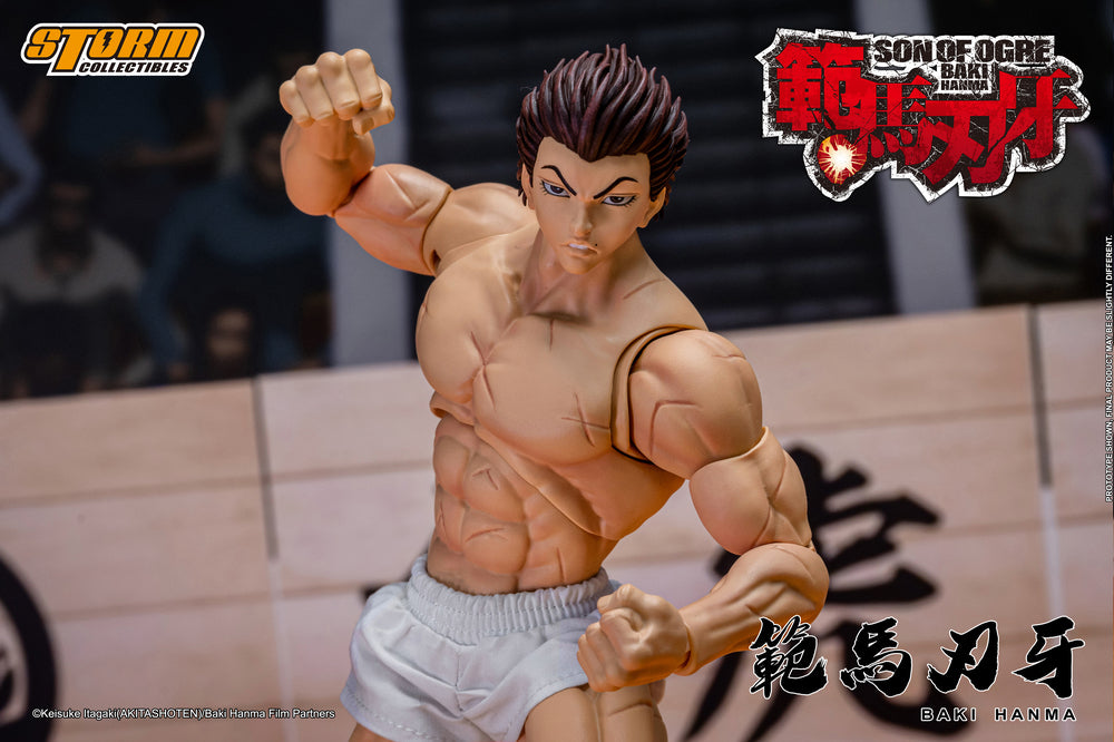 BAKI HANMA: SON OF OGRE - BAKI HANMA ACTION FIGURE | 『範馬刃牙』 アクションフィギュア 範馬刃牙