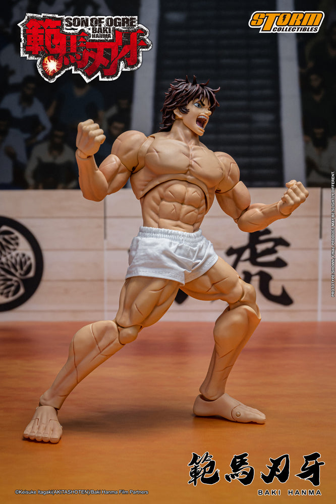BAKI HANMA: SON OF OGRE - BAKI HANMA ACTION FIGURE | 『範馬刃牙』 アクションフィギュア 範馬刃牙