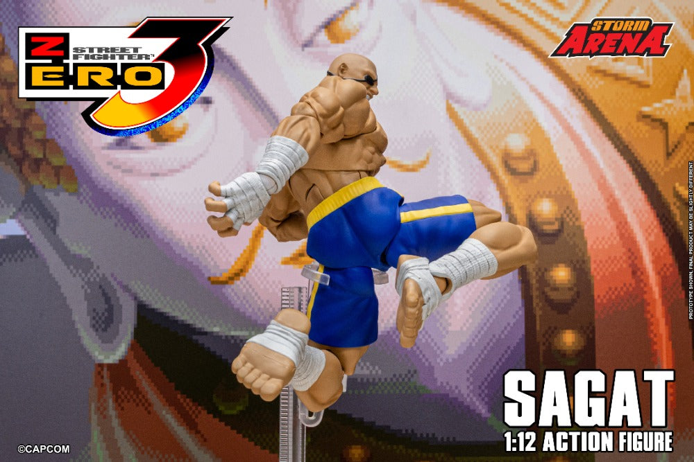 Storm CollectiblesストリートファイターSagat サガット限定 STREET FIGHTER ZERO 3 - SAGAT 1/12 ACTION FIGURE | ストーム