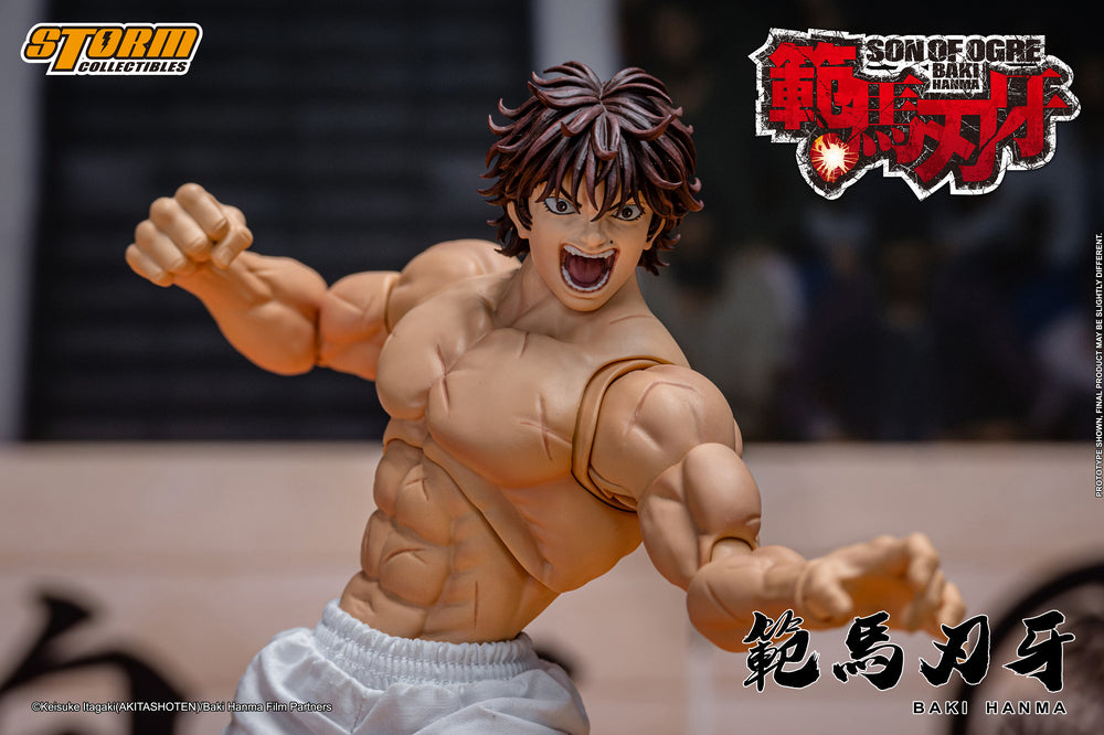 BAKI HANMA: SON OF OGRE - BAKI HANMA ACTION FIGURE | 『範馬刃牙』 アクションフィギュア 範馬刃牙