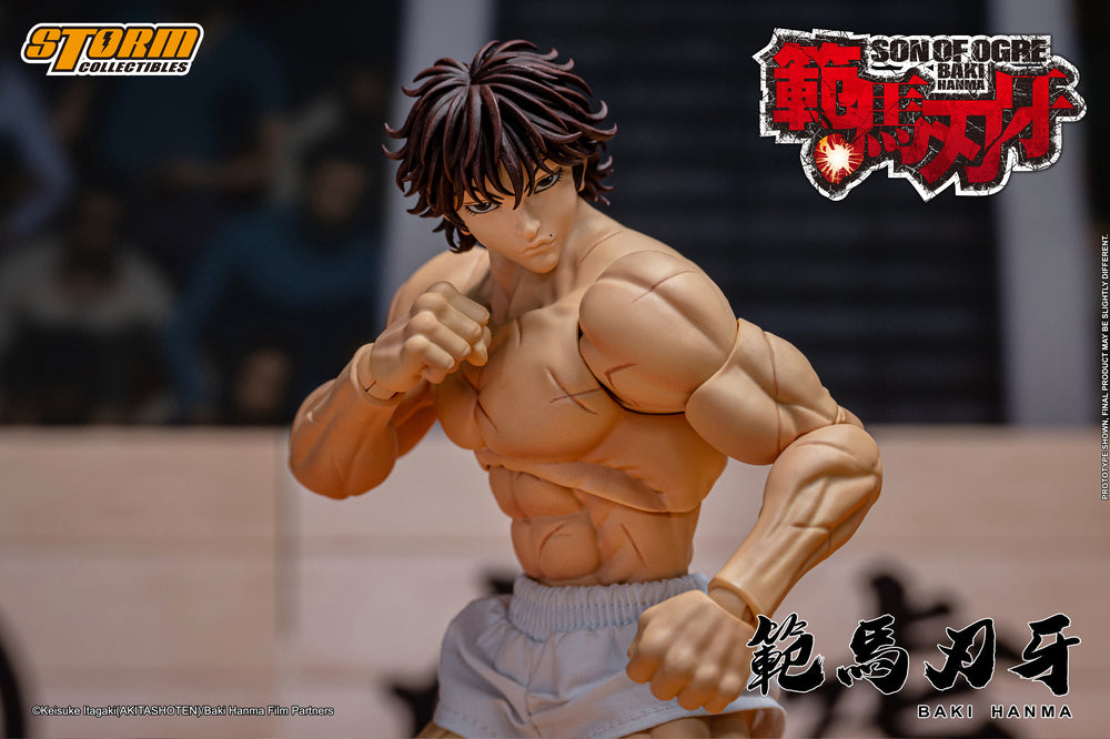 BAKI HANMA: SON OF OGRE - BAKI HANMA ACTION FIGURE | 『範馬刃牙』 アクションフィギュア 範馬刃牙