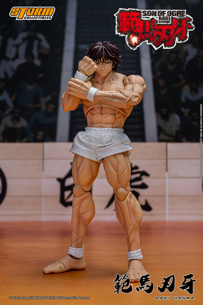 BAKI HANMA: SON OF OGRE - BAKI HANMA ACTION FIGURE | 『範馬刃牙』 アクションフィギュア 範馬刃牙