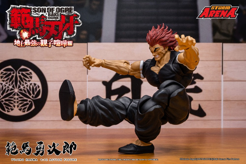 BAKI HANMA - 1/12 SCALE YUJIRO HANMA ACTION FIGURE | ストーム