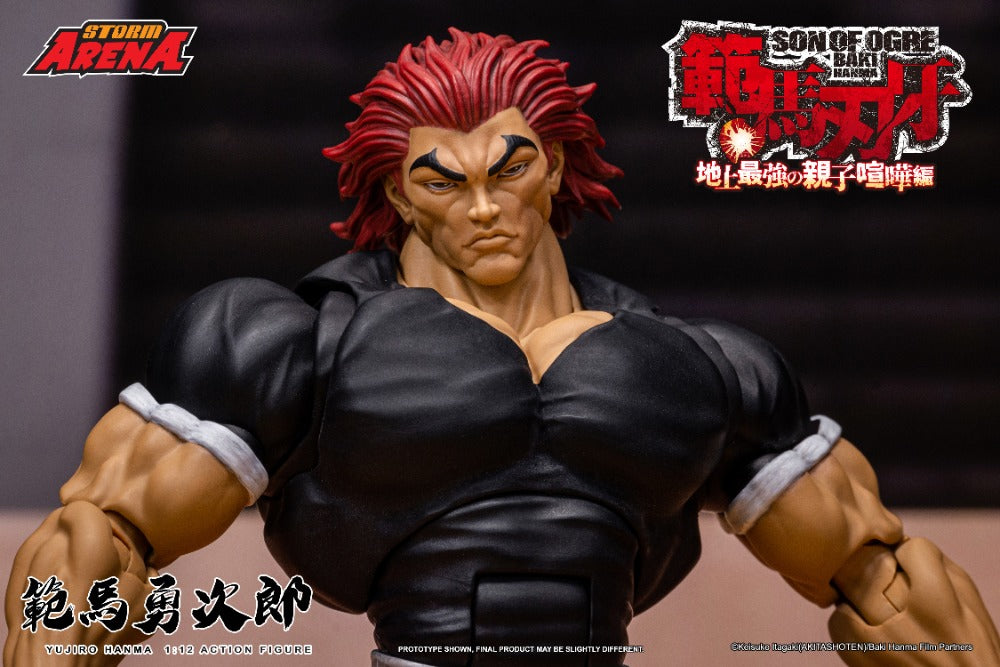 BAKI HANMA - 1/12 SCALE YUJIRO HANMA ACTION FIGURE | ストームアリーナ『範馬刃牙』範馬勇次郎