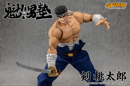 SAKIGAKE!! OTOKOJUKU - 1/10 SCALE TSURUGI MOMOTARO ACTION FIGURE | 魁!!男塾 アクションフィギュア 剣桃太郎