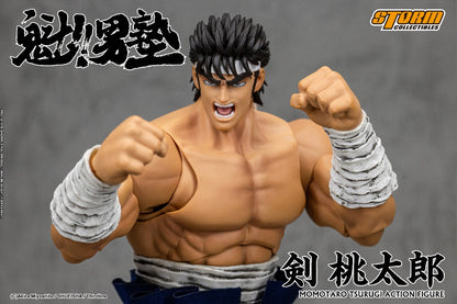 SAKIGAKE!! OTOKOJUKU - 1/10 SCALE TSURUGI MOMOTARO ACTION FIGURE | 魁!!男塾 アクションフィギュア 剣桃太郎