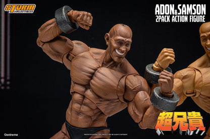 CHOU-ANIKI - ADON & SAMSON 2-PACK ACTION FIGURE | 超兄貴 アクションフィギュア アドン＆サムソン 2パック