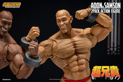 CHOU-ANIKI - ADON & SAMSON 2-PACK ACTION FIGURE | 超兄貴 アクションフィギュア アドン＆サムソン 2パック