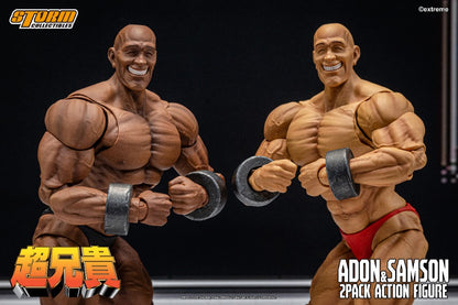 CHOU-ANIKI - ADON & SAMSON 2-PACK ACTION FIGURE | 超兄貴 アクションフィギュア アドン＆サムソン 2パック
