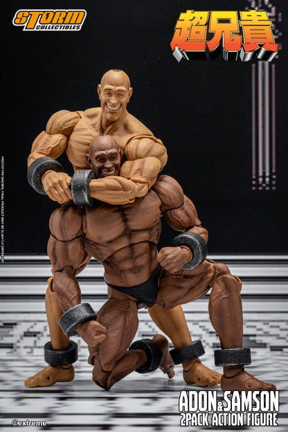 CHOU-ANIKI - ADON & SAMSON 2-PACK ACTION FIGURE | 超兄貴 アクションフィギュア アドン＆サムソン 2パック