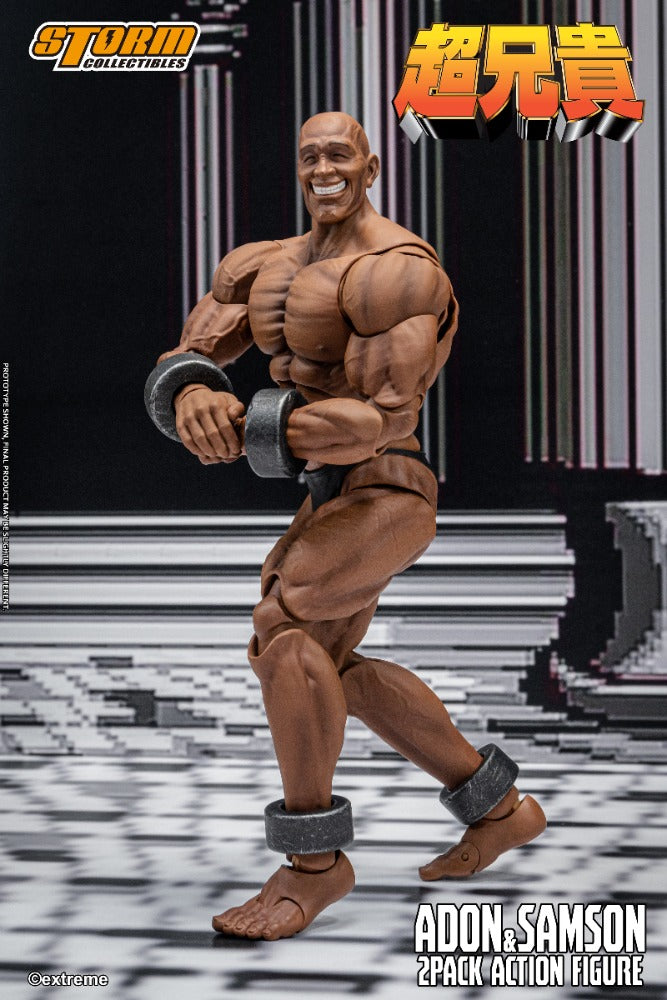 CHOU-ANIKI - ADON & SAMSON 2-PACK ACTION FIGURE | 超兄貴 アクションフィギュア アドン＆サムソン 2パック