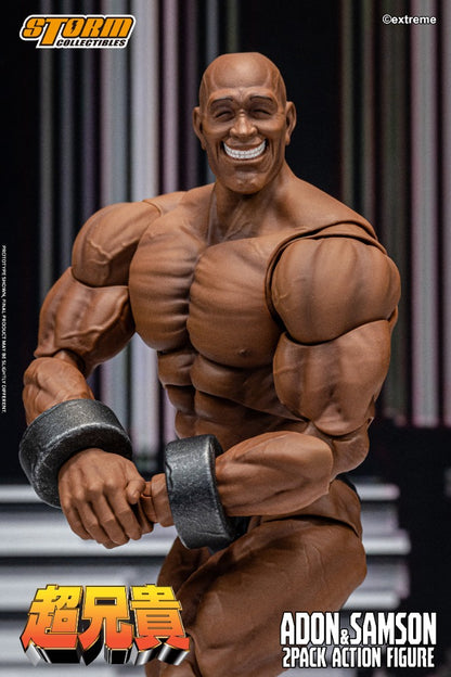 CHOU-ANIKI - ADON & SAMSON 2-PACK ACTION FIGURE | 超兄貴 アクションフィギュア アドン＆サムソン 2パック