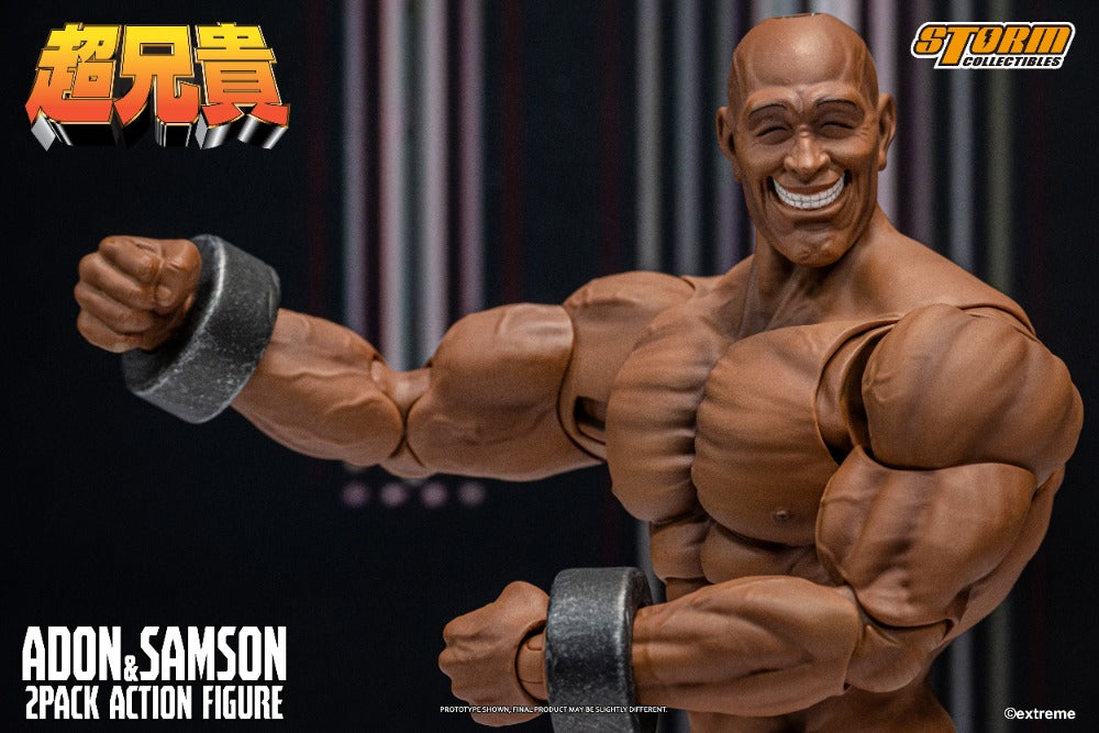 CHOU-ANIKI - ADON & SAMSON 2-PACK ACTION FIGURE | 超兄貴 アクションフィギュア アドン＆サムソン 2パック