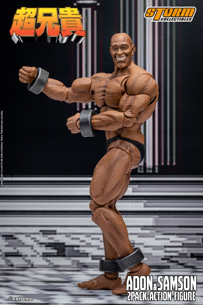CHOU-ANIKI - ADON & SAMSON 2-PACK ACTION FIGURE | 超兄貴 アクションフィギュア アドン＆サムソン 2パック