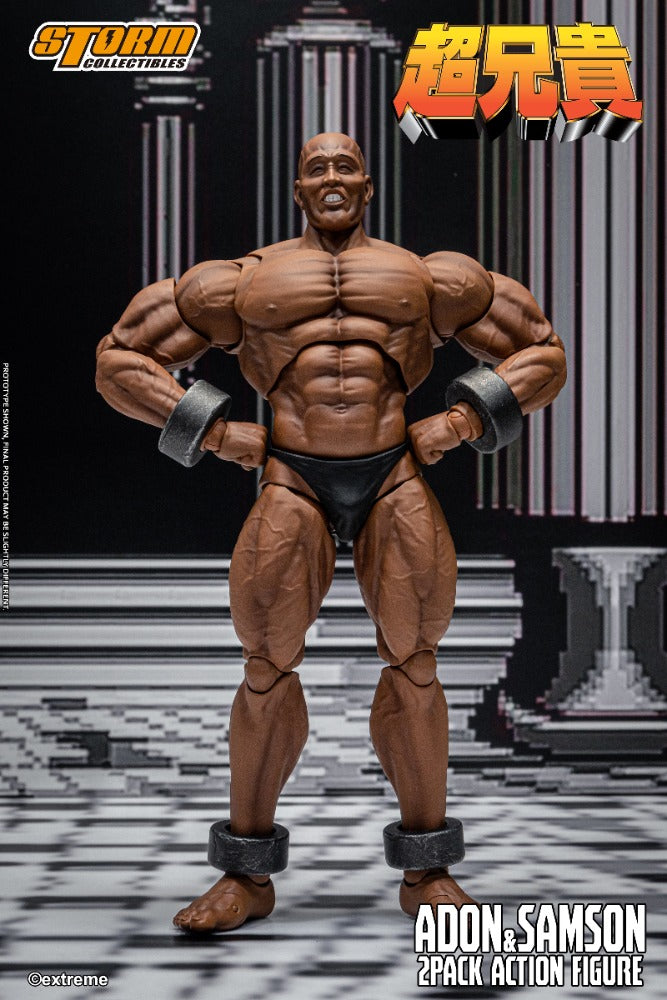 CHOU-ANIKI - ADON & SAMSON 2-PACK ACTION FIGURE | 超兄貴 アクションフィギュア アドン＆サムソン 2パック