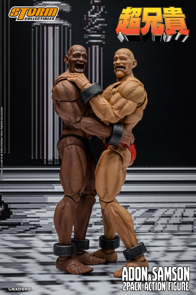 CHOU-ANIKI - ADON & SAMSON 2-PACK ACTION FIGURE | 超兄貴 アクションフィギュア アドン＆サムソン 2パック
