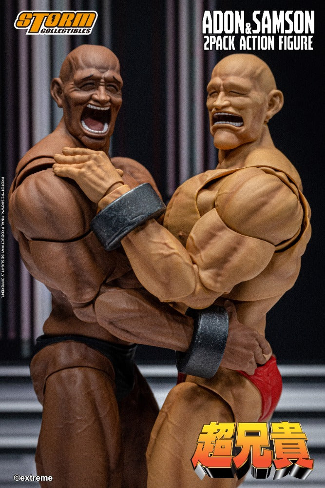 CHOU-ANIKI - ADON & SAMSON 2-PACK ACTION FIGURE | 超兄貴 アクションフィギュア アドン＆サムソン 2パック