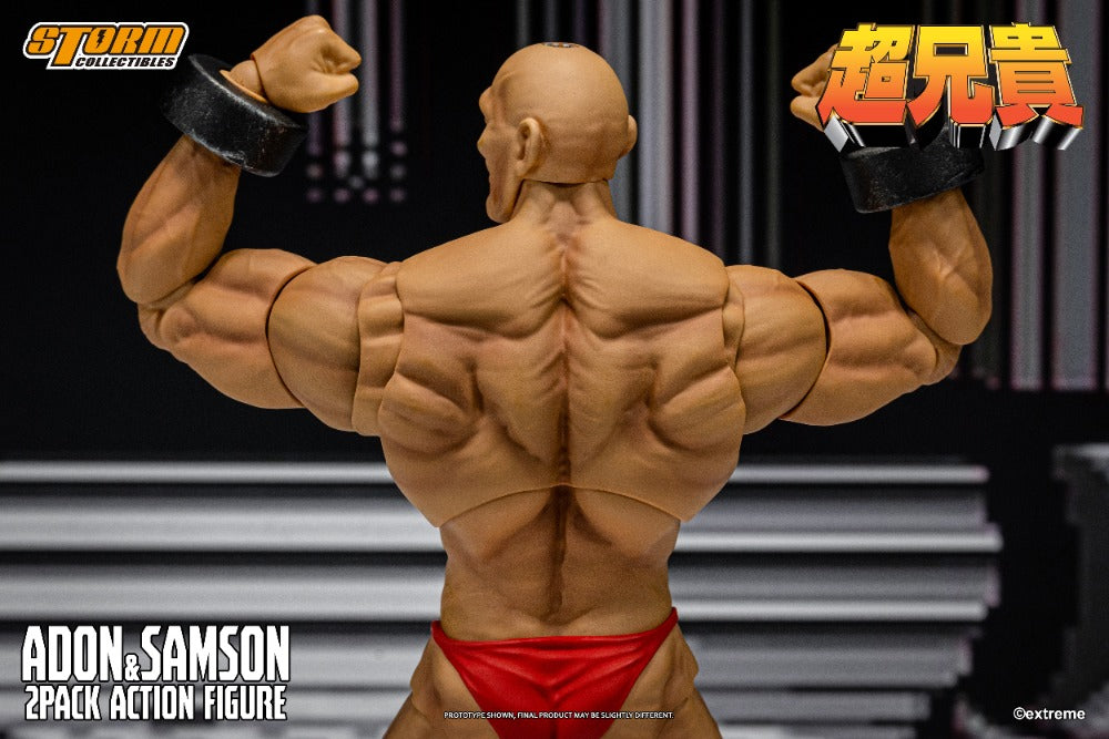 CHOU-ANIKI - ADON & SAMSON 2-PACK ACTION FIGURE | 超兄貴 アクションフィギュア アドン＆サムソン 2パック