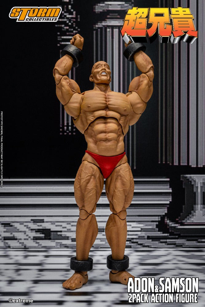 CHOU-ANIKI - ADON & SAMSON 2-PACK ACTION FIGURE | 超兄貴 アクションフィギュア アドン＆サムソン 2パック