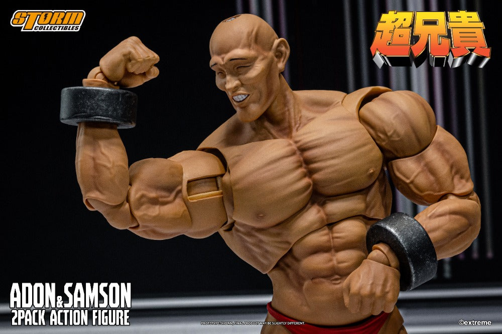 CHOU-ANIKI - ADON & SAMSON 2-PACK ACTION FIGURE | 超兄貴 アクションフィギュア アドン＆サムソン 2パック