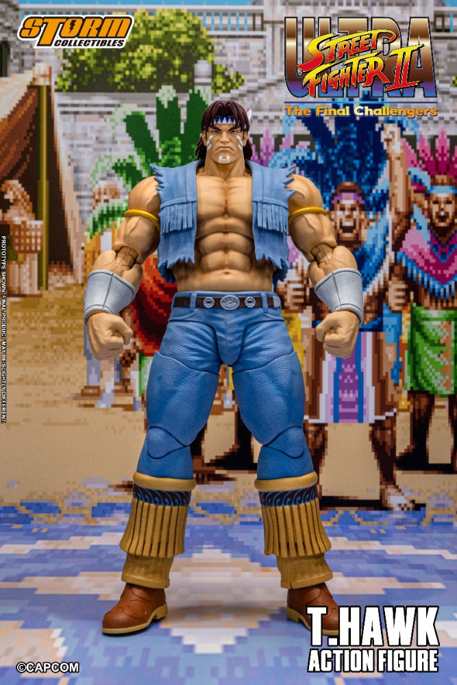 ULTRA STREET FIGHTER II THE FINAL CHALLENGERS - T.HAWK ACTION