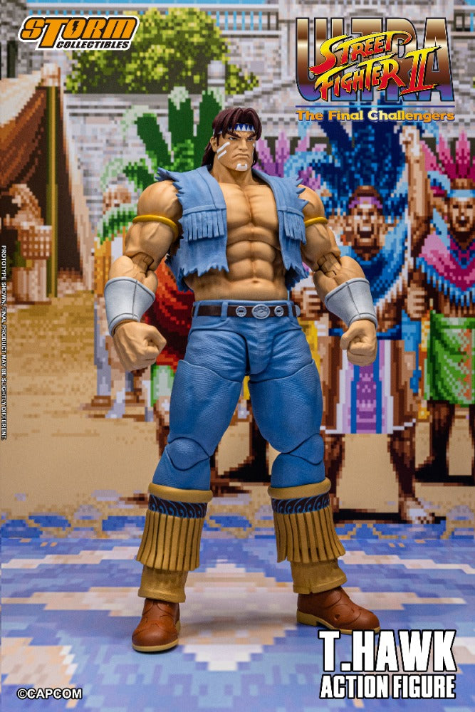ULTRA STREET FIGHTER II THE FINAL CHALLENGERS - T.HAWK ACTION