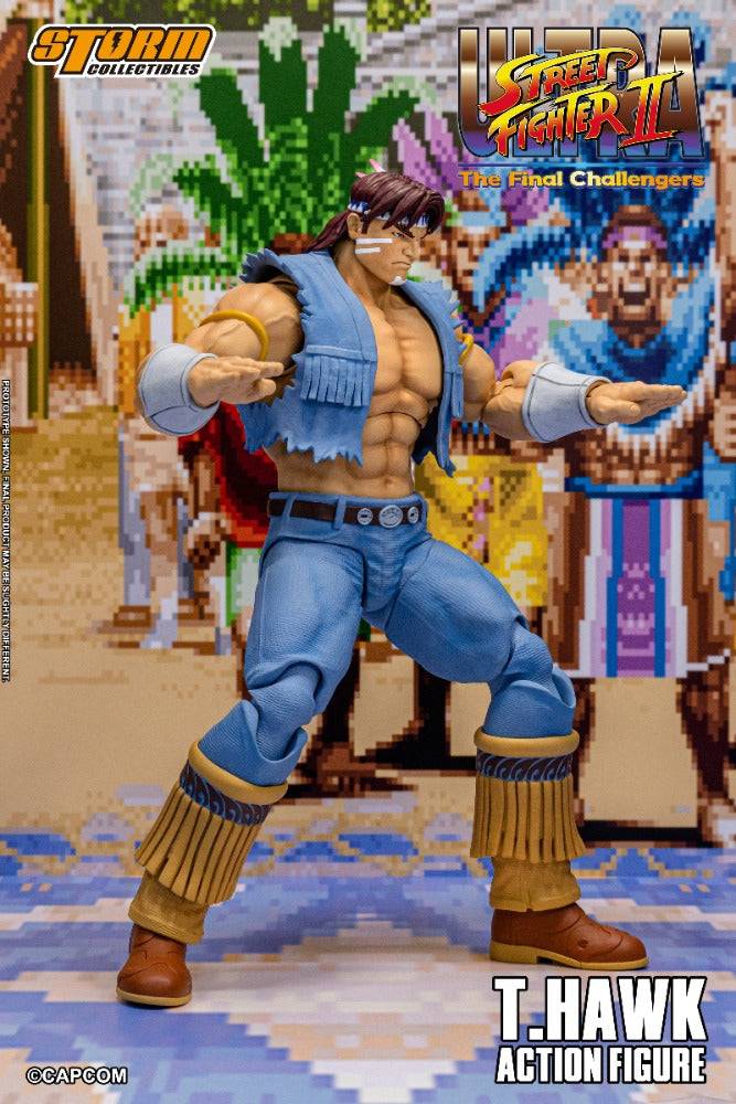 ULTRA STREET FIGHTER II THE FINAL CHALLENGERS - T.HAWK ACTION
