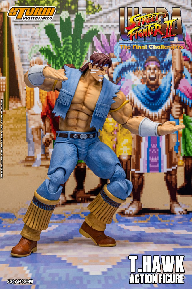 ULTRA STREET FIGHTER II THE FINAL CHALLENGERS - T.HAWK ACTION