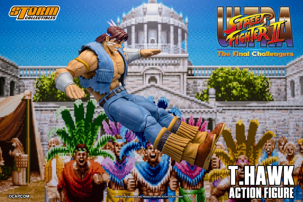 ULTRA STREET FIGHTER II THE FINAL CHALLENGERS - T.HAWK ACTION