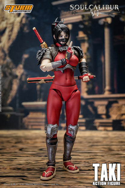 SOULCALIBUR VI - TAKI ACTION FIGURE SOULCALIBUR VI | アクションフィギュア 多喜