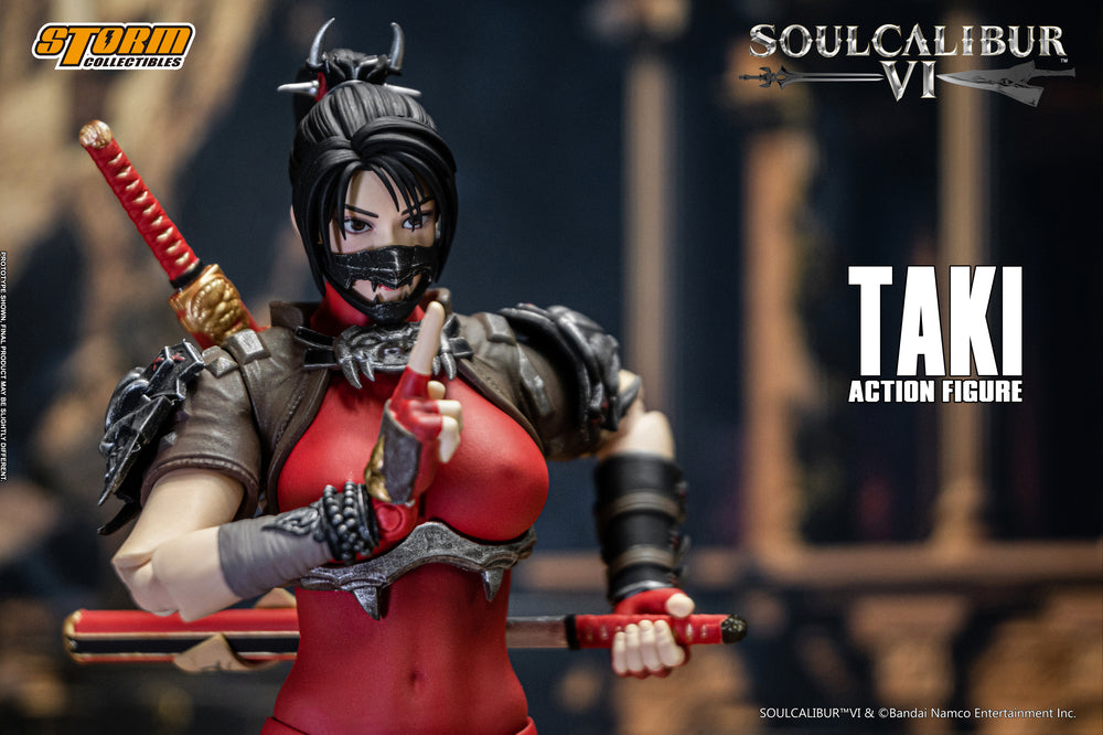SOULCALIBUR VI - TAKI ACTION FIGURE SOULCALIBUR VI | アクションフィギュア 多喜