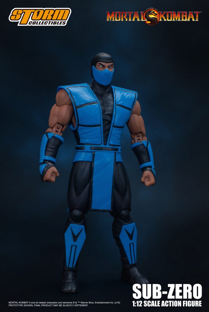 MORTAL KOMBAT 1/12 SCALE ACTION FIGURE SUB-ZERO VER.2 | モータルコンバット 1/12 アクションフィギュア サブゼロ VER.2