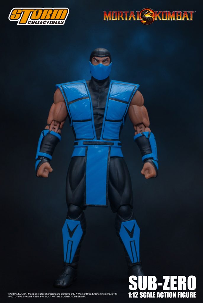 MORTAL KOMBAT 1/12 SCALE ACTION FIGURE SUB-ZERO VER.2 | モータルコンバット 1/12 アクションフィギュア サブゼロ VER.2