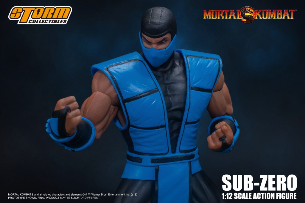 MORTAL KOMBAT 1/12 SCALE ACTION FIGURE SUB-ZERO VER.2 | モータルコンバット 1/12 アクションフィギュア サブゼロ VER.2