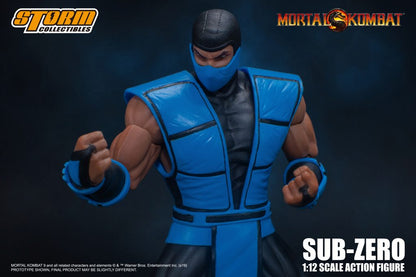 MORTAL KOMBAT 1/12 SCALE ACTION FIGURE SUB-ZERO VER.2 | モータルコンバット 1/12 アクションフィギュア サブゼロ VER.2